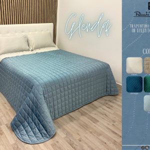 Trapuntino Copriletto Renato Balestra Glenda Letto Matrimoniale Made In Italy