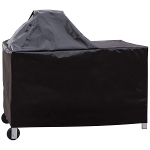 Copertura per kamado da esterno per tavolo in Teak