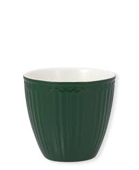 Latte cup Alice pinewood green