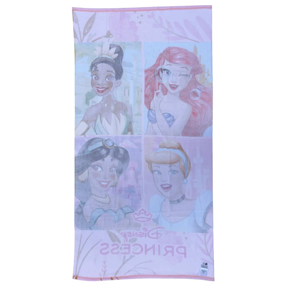 Telo Mare Spugna Bambina Disney Principesse Piscina Spiaggia Asciugamano 70×140 - immagine 6