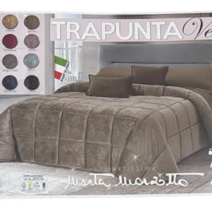 Trapunta Piumone Invernale Marta Marzotto Velvet In Velluto Varie Misure Italy