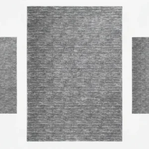 Set 3 Tappeti Scendiletto Moderni Eleganti Per Salotto Corridoio Camera Da Letto