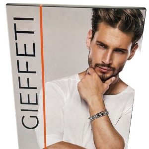 3 Maglie Mezza Manica Intimo Gieffeti Uomo Girocollo In Caldo Cotone 100%