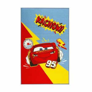 Tappeto Cameretta Con Fondo Antiscivolo “Cars Speed” Disney Pixar 80×120 cm